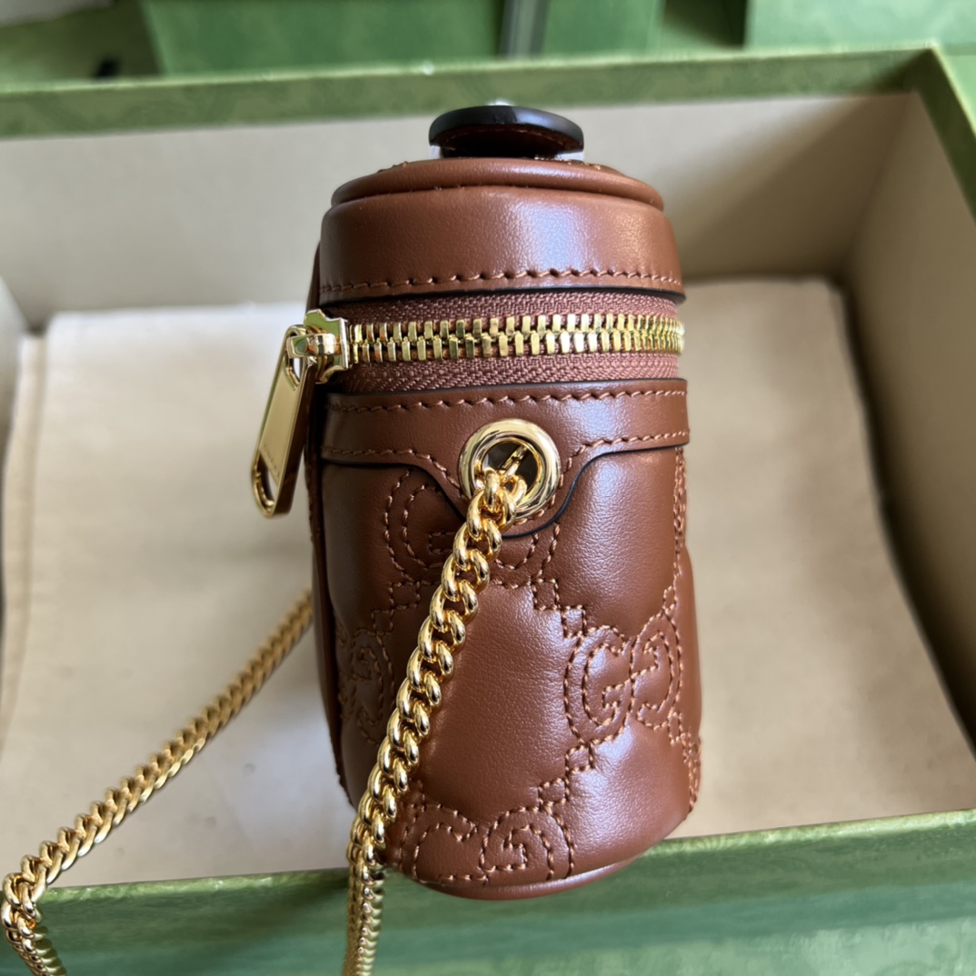 G*u*i gg matelassÉ top handle mini bag