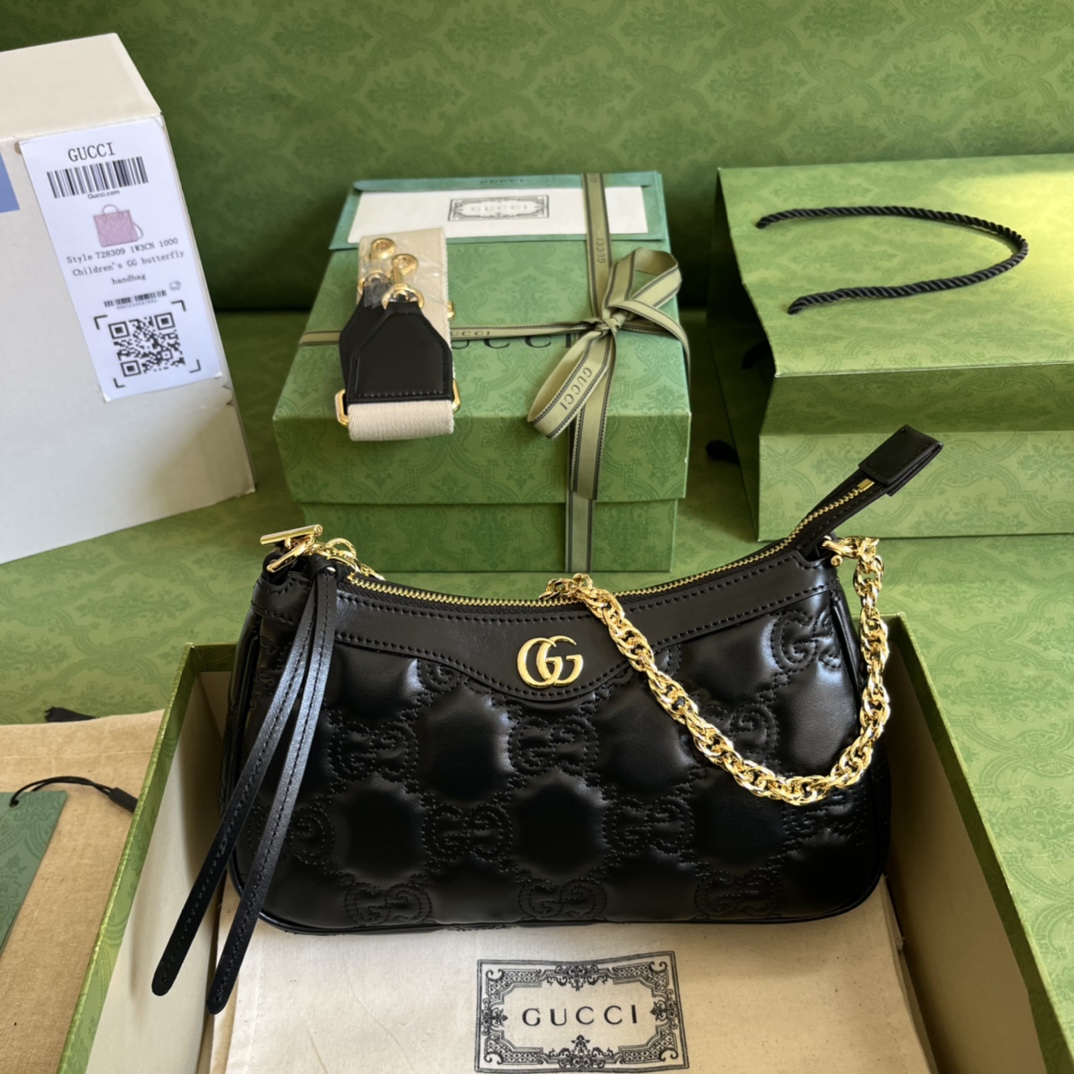 G*u*i matelassé handbag
