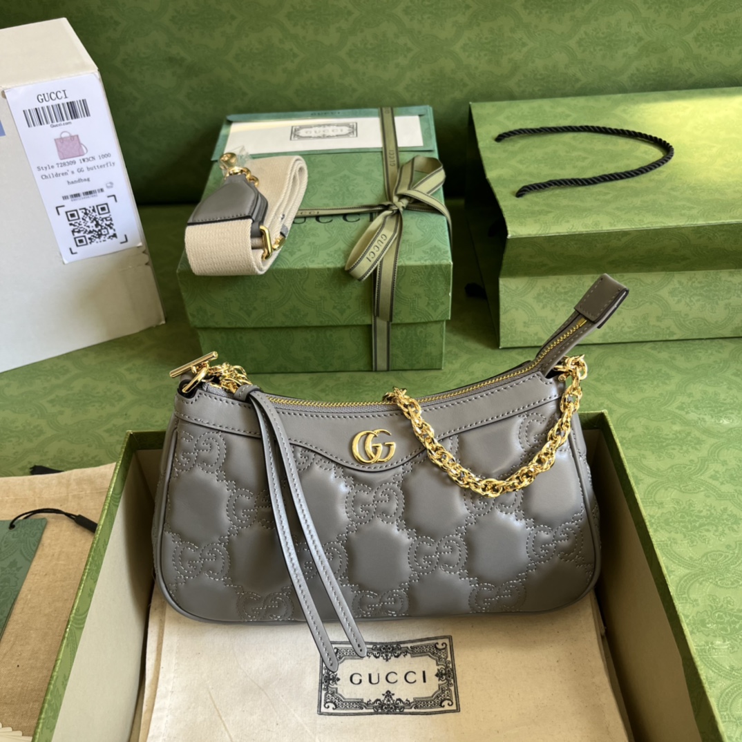 G*u*i matelassé handbag