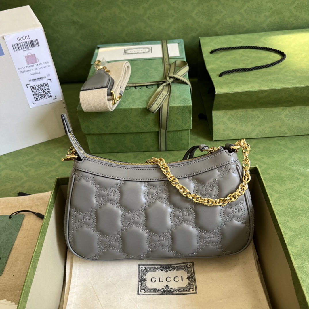 G*u*i matelassé handbag
