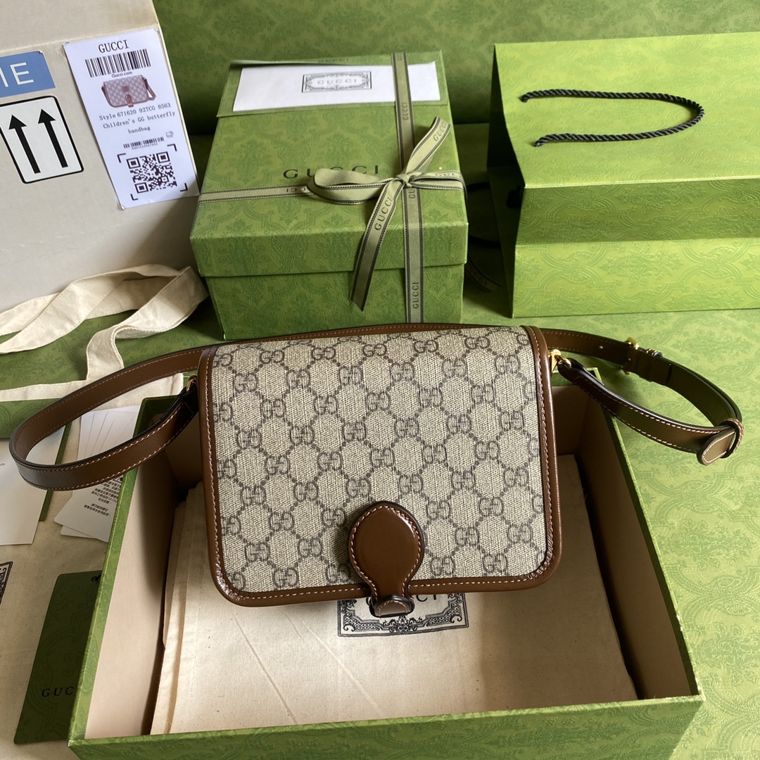 G*u*i mini shoulder bag with interlocking g