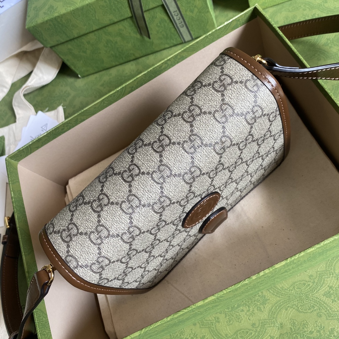 G*u*i mini shoulder bag with interlocking g