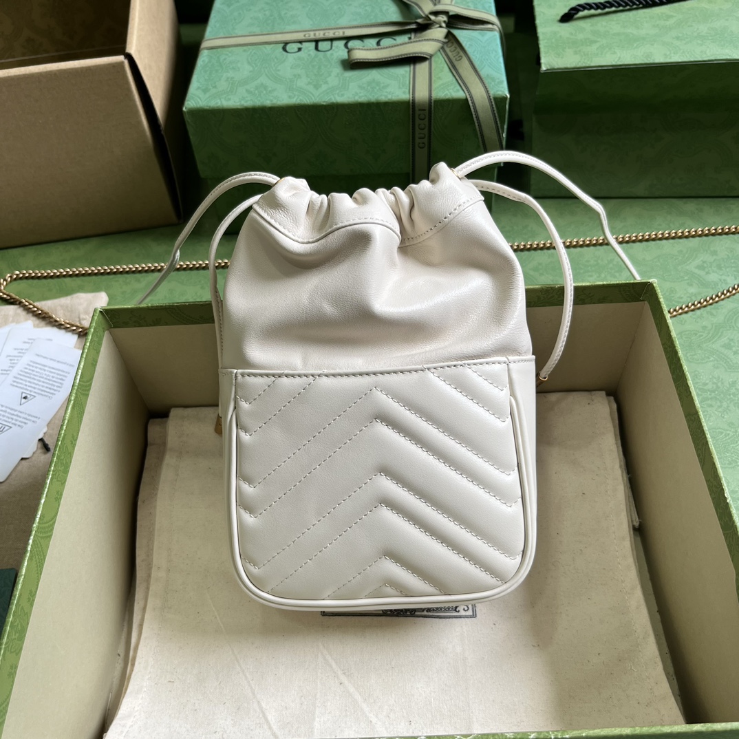 G*u*i gg marmont mini bucket bag