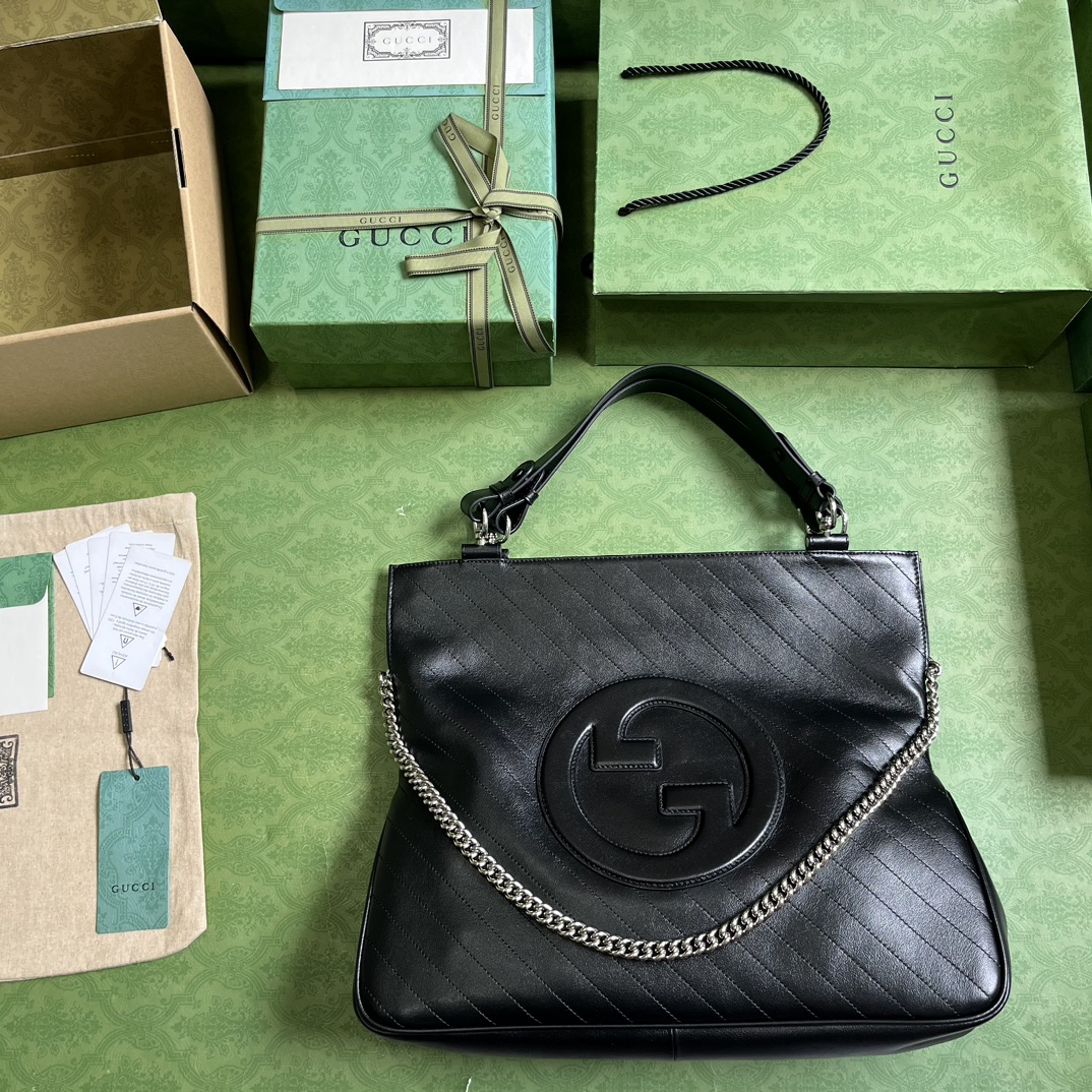 G*u*i blondie medium tote bag