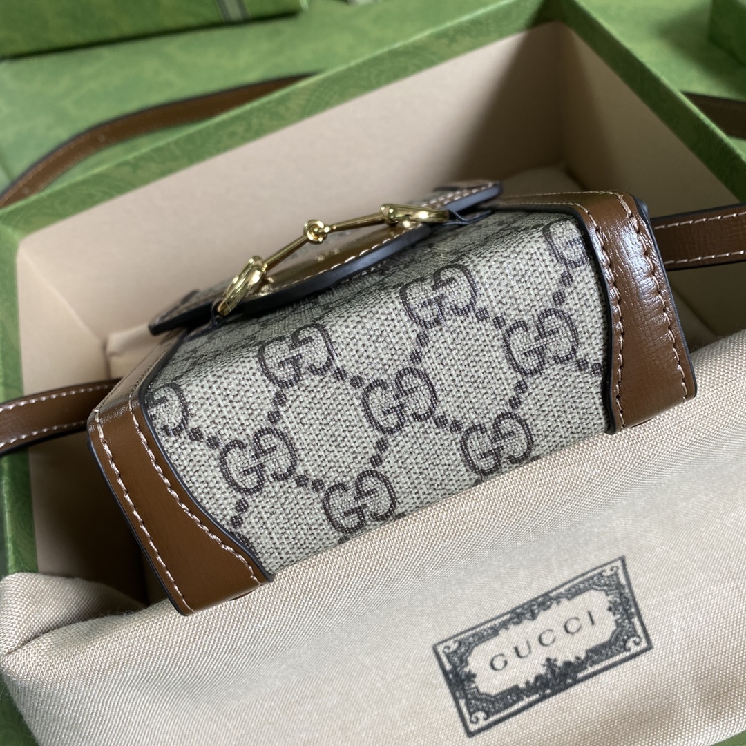 G*u*i G*u*i horsebit 1955 mini bag