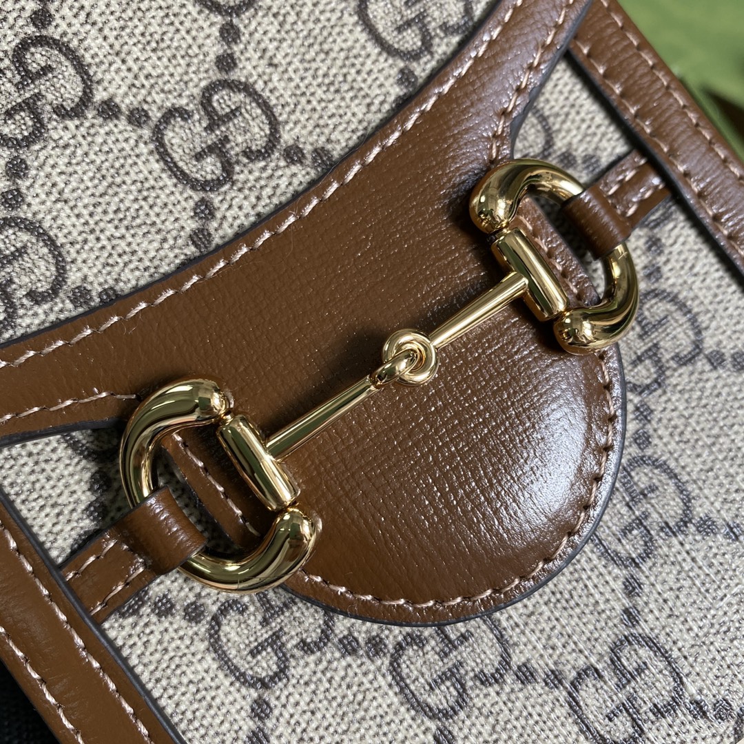 G*u*i G*u*i horsebit 1955 mini bag