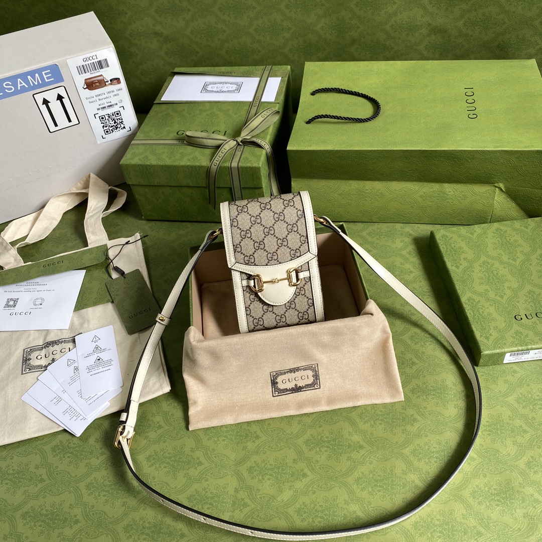 G*u*i G*u*i horsebit 1955 mini bag