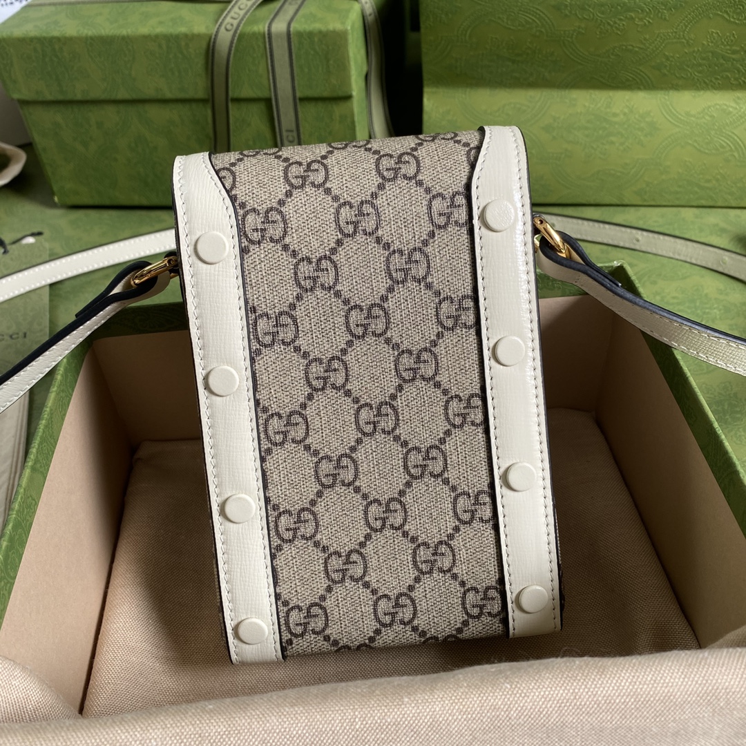 G*u*i G*u*i horsebit 1955 mini bag