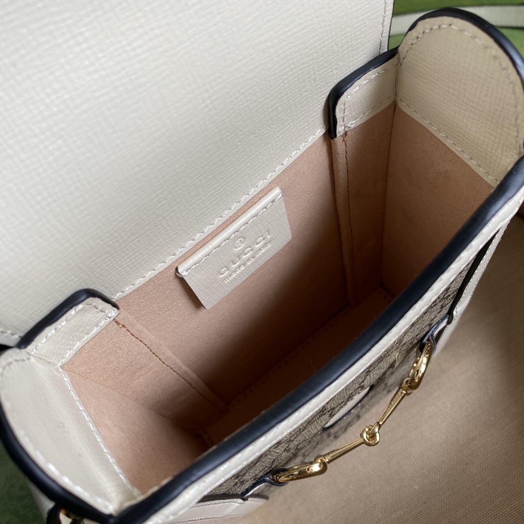 G*u*i G*u*i horsebit 1955 mini bag