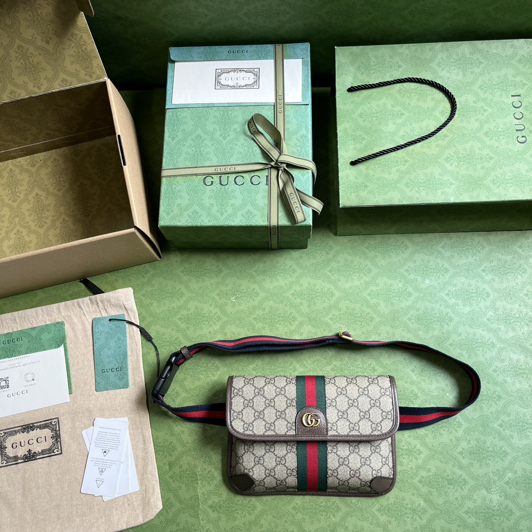 G*u*i ophidia gg small belt bag