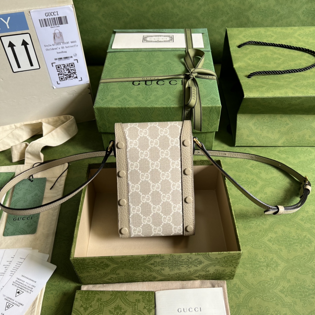 G*u*i G*u*i horsebit 1955 mini bag