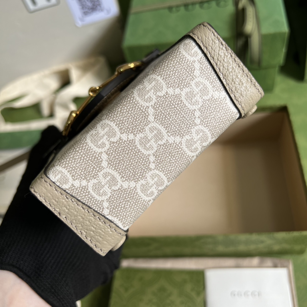G*u*i G*u*i horsebit 1955 mini bag