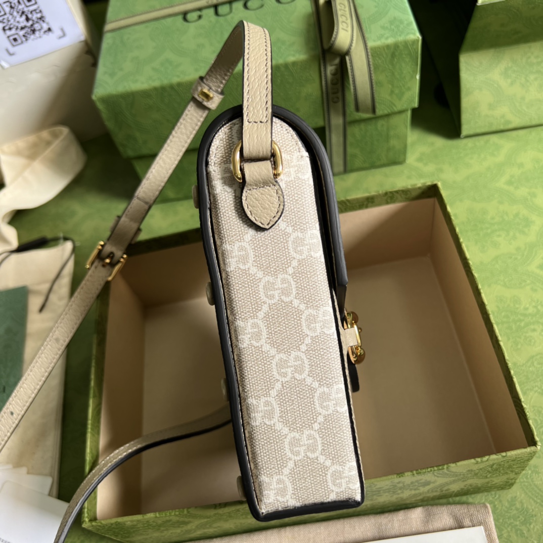 G*u*i G*u*i horsebit 1955 mini bag