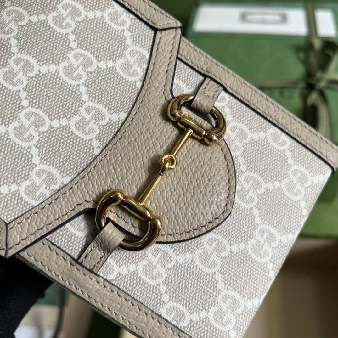 G*u*i G*u*i horsebit 1955 mini bag