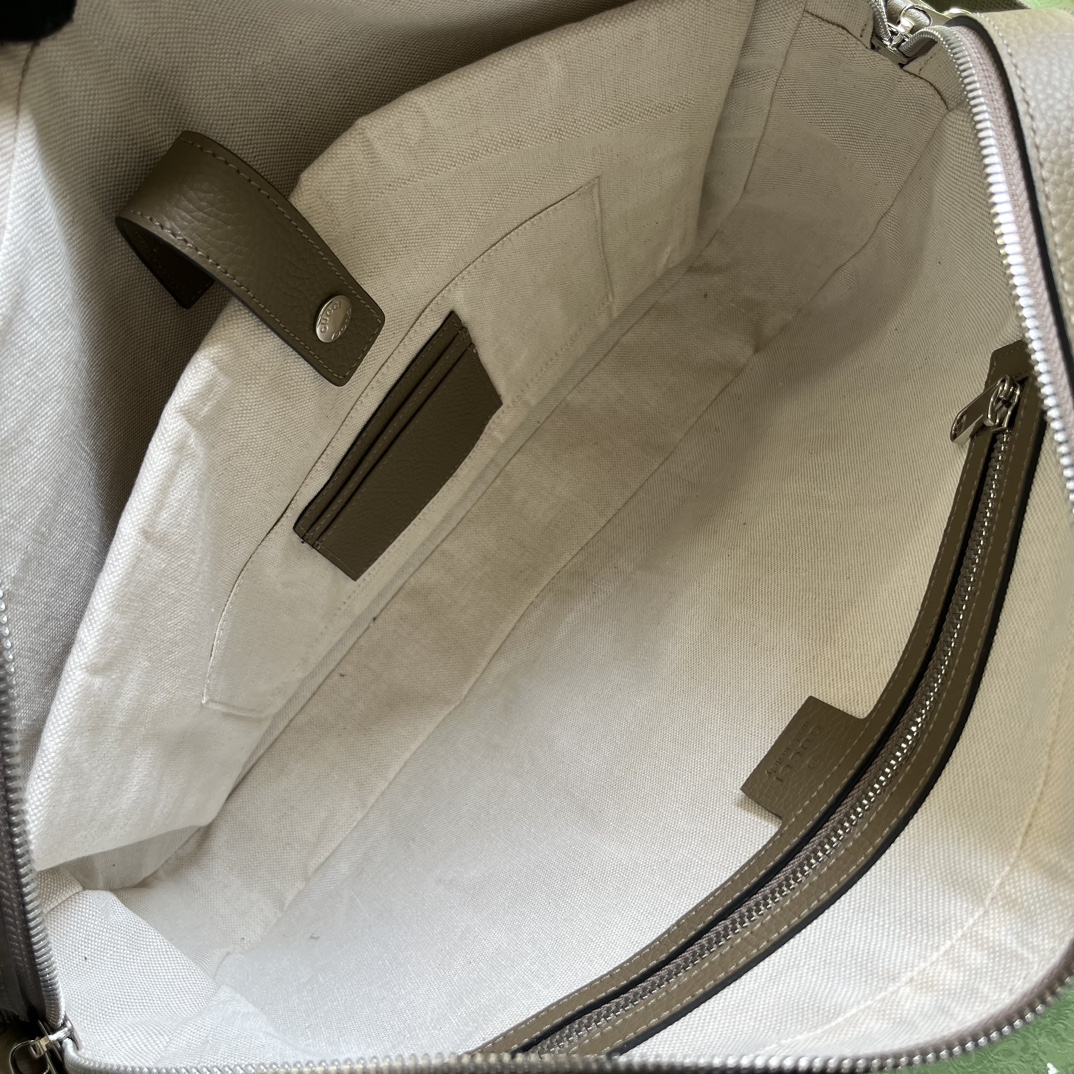 G*u*i gg embossed briefcase