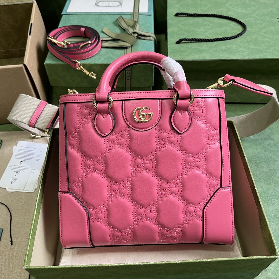 G*u*i gg matelassÉ mini top handle bag