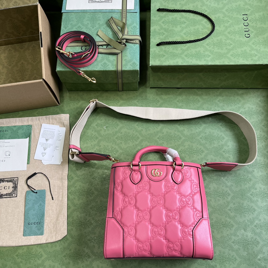 G*u*i gg matelassÉ mini top handle bag
