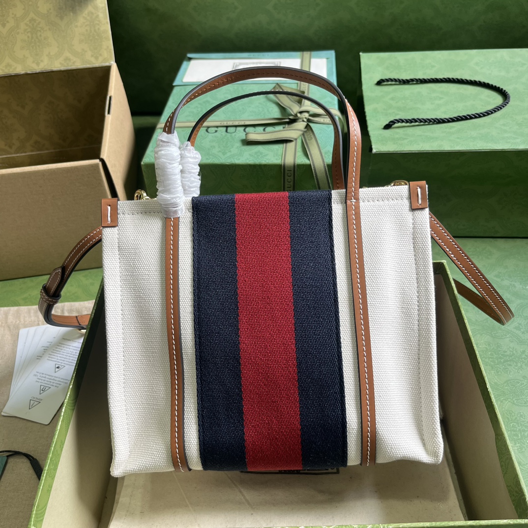 G*u*i mini interlocking g tote bag