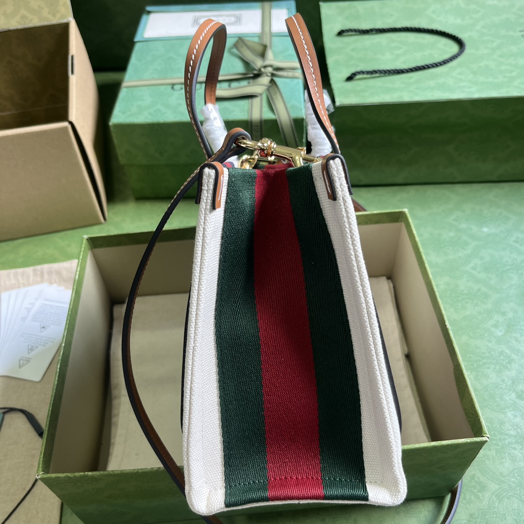 G*u*i mini interlocking g tote bag