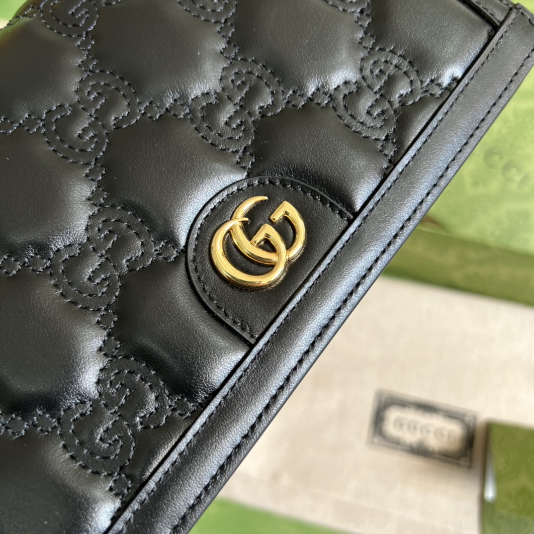 G*u*i gg matelassÉ chain wallet