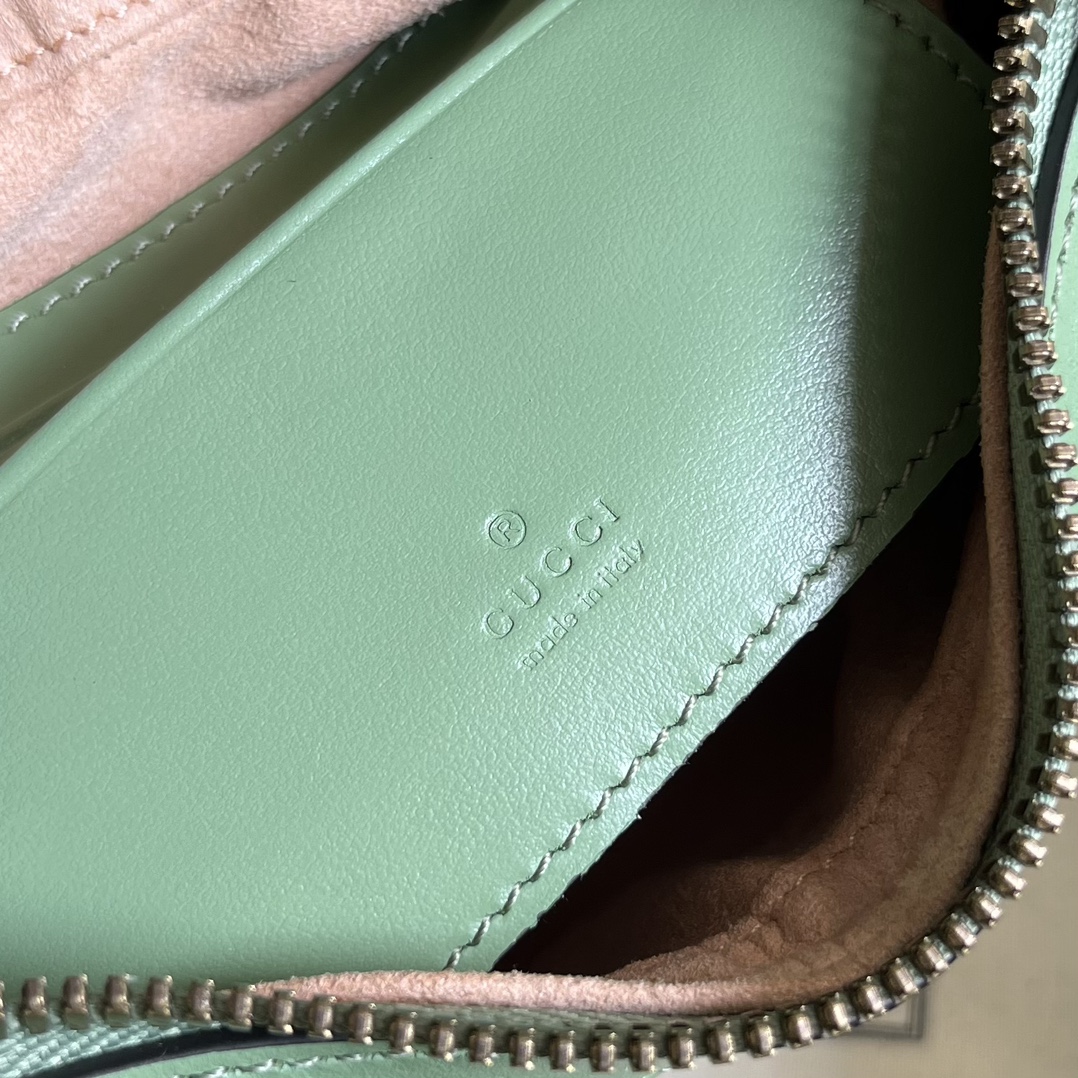 G*u*i marmont half-moon-shaped mini bag