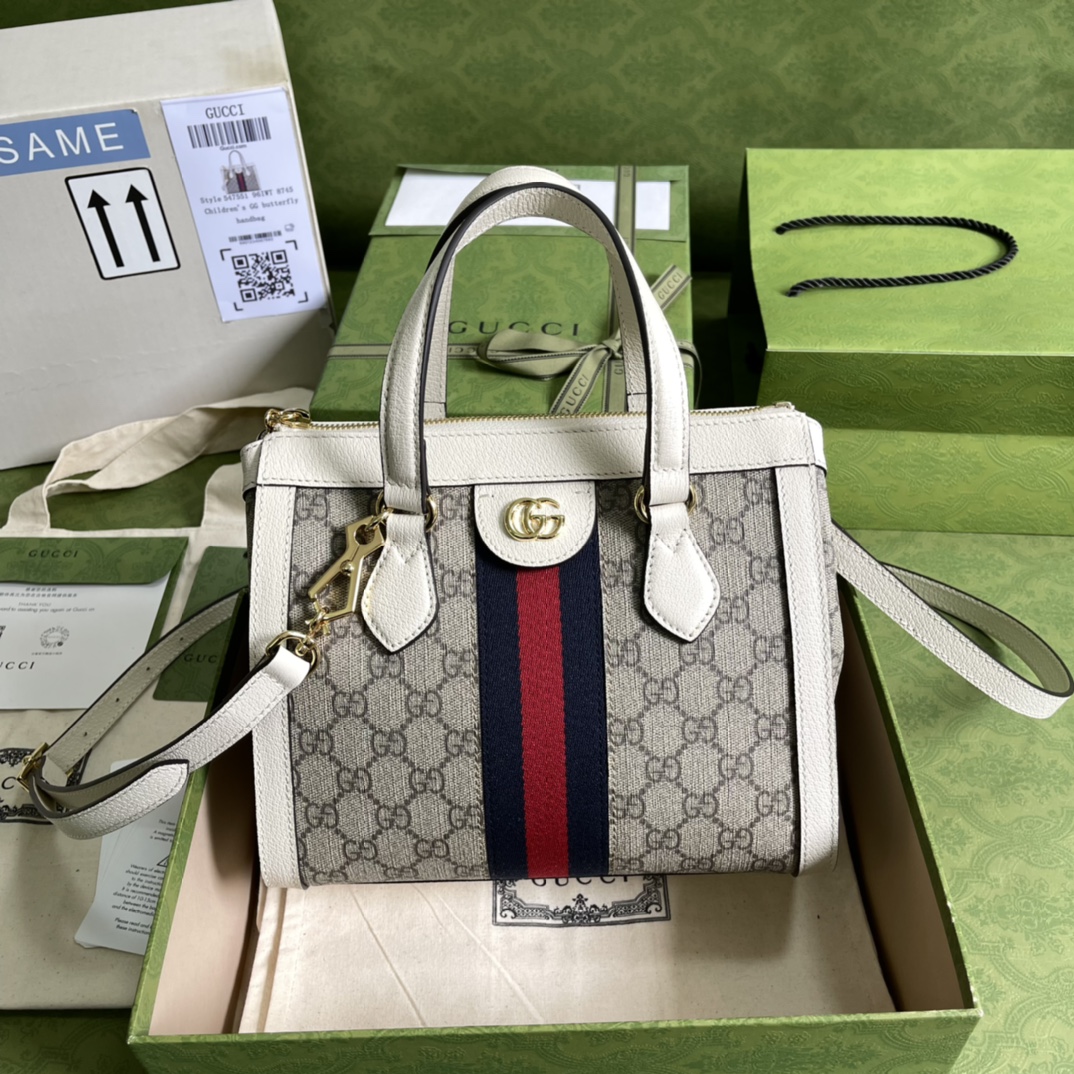 G*u*i ophidia gg small tote bag