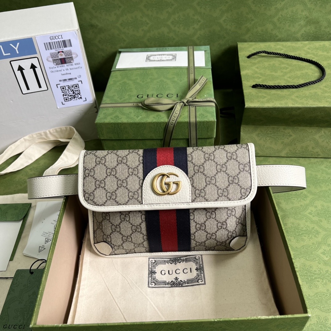 G*u*i ophidia belt bag
