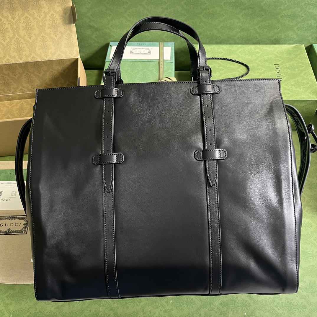 G*u*i large tote bag with tonal double g