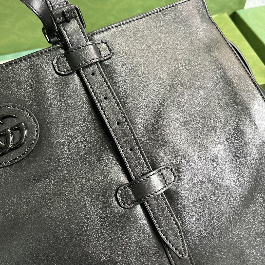 G*u*i large tote bag with tonal double g