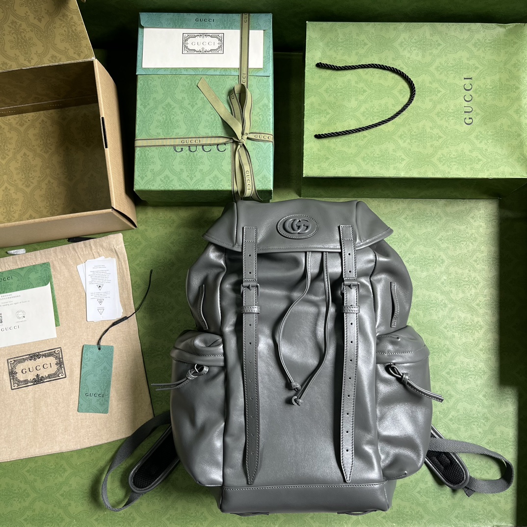 G*u*i backpack with tonal double g