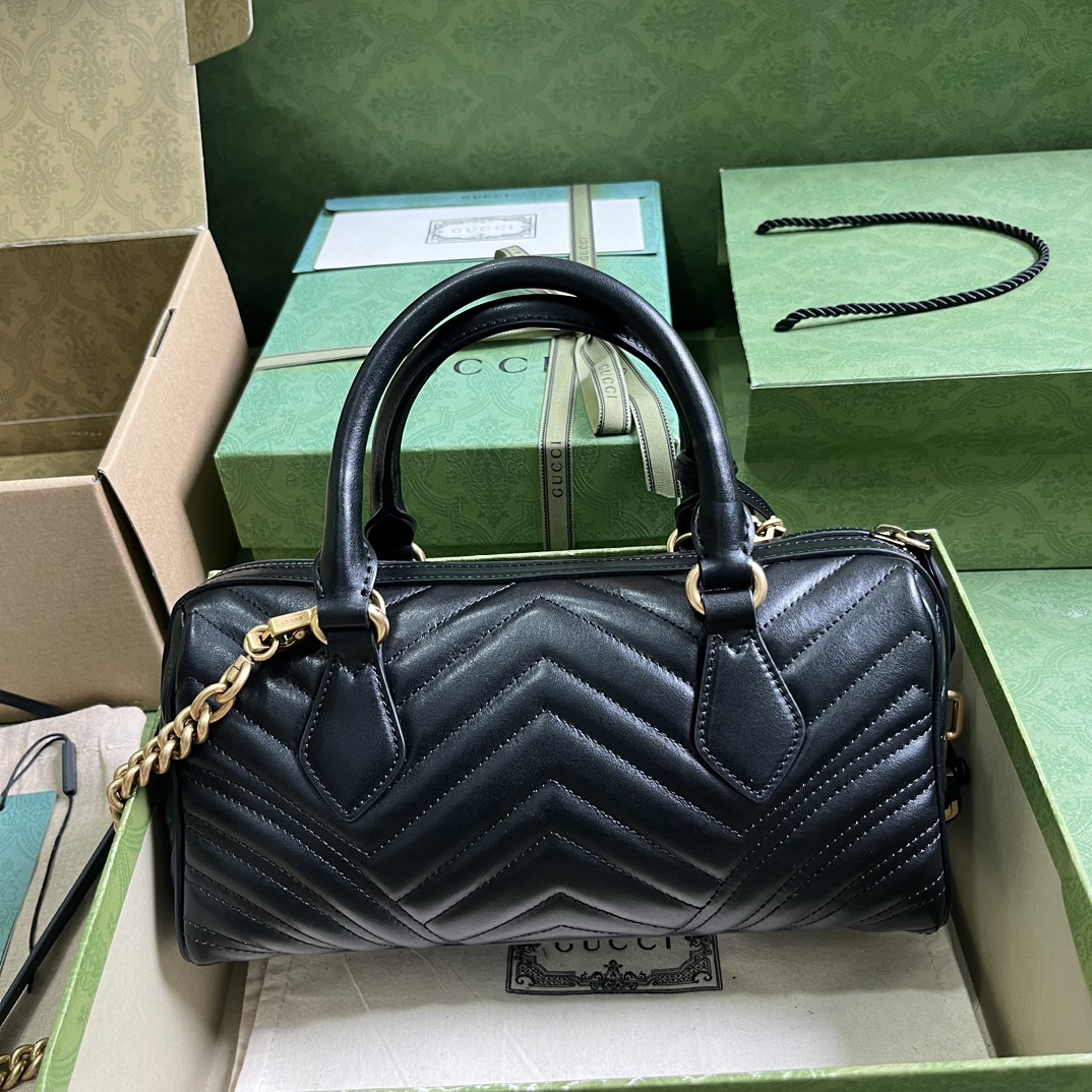 G*u*i gg marmont small top handle bag