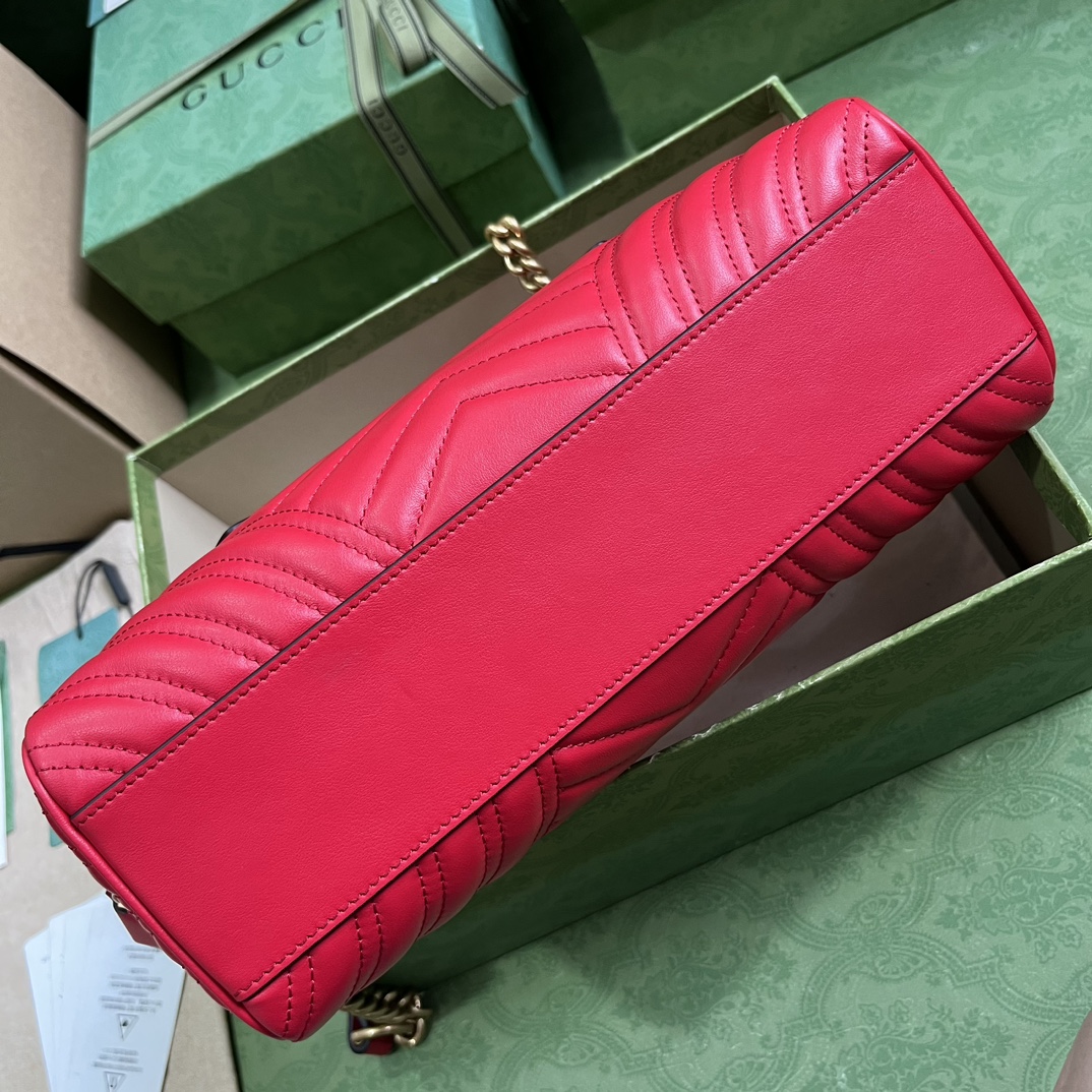 G*u*i gg marmont small top handle bag