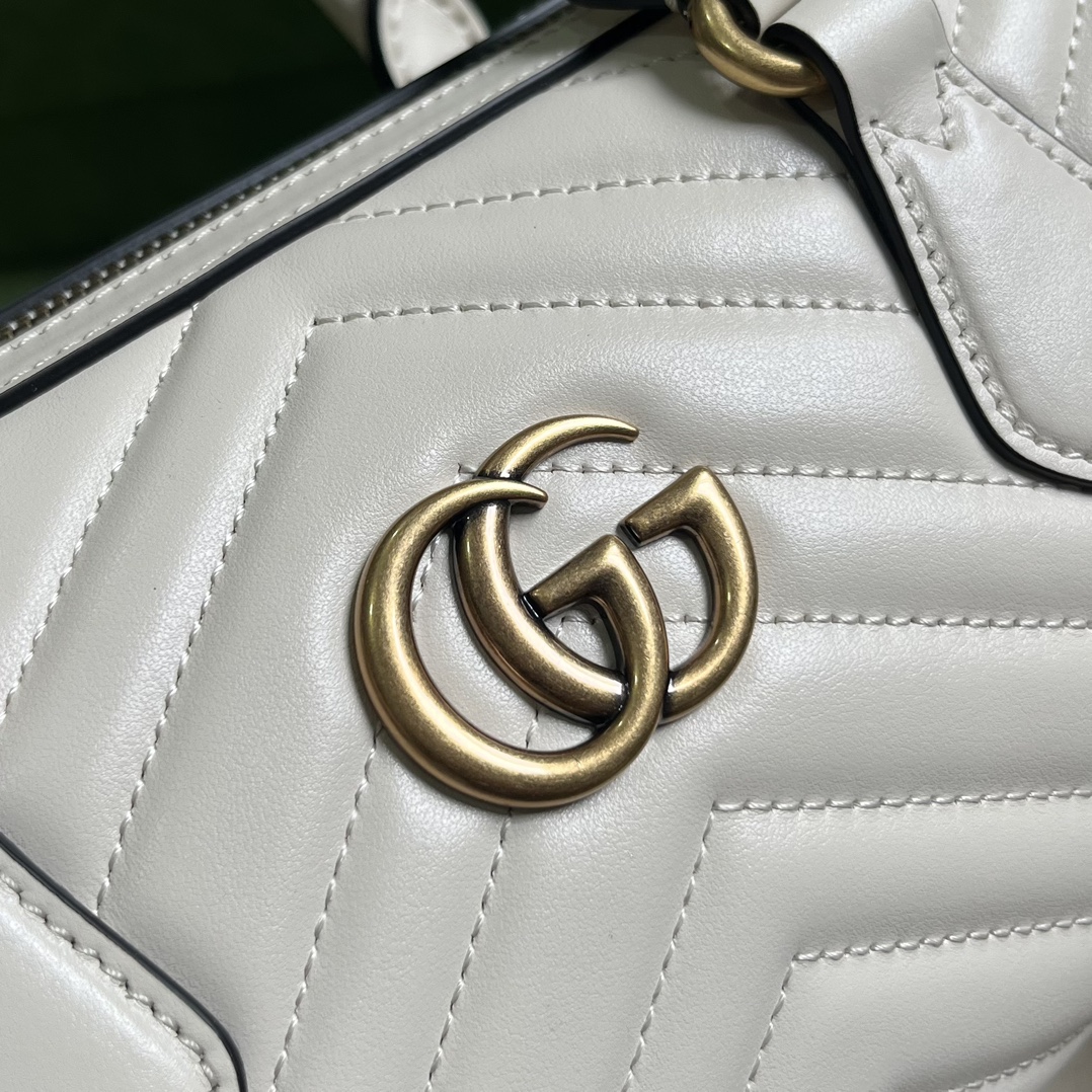 G*u*i gg marmont small top handle bag