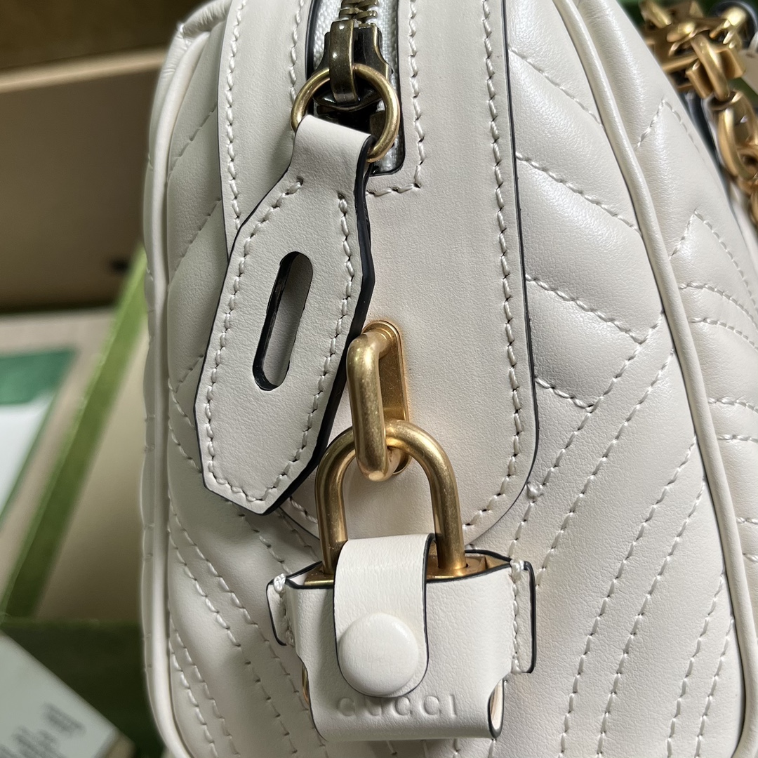 G*u*i gg marmont small top handle bag