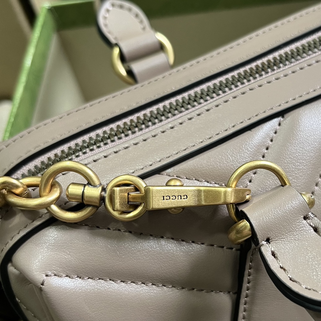 G*u*i gg marmont small top handle bag