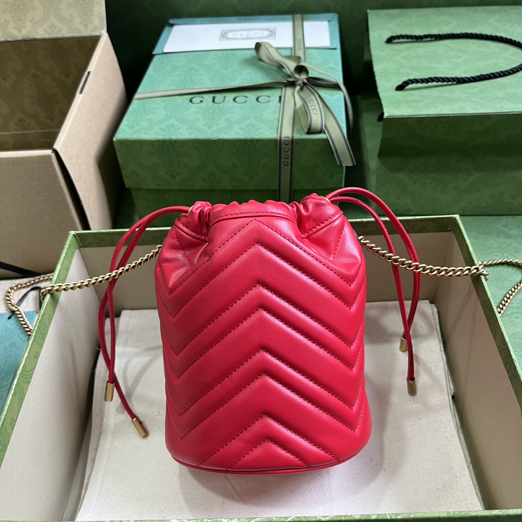 G*u*i marmont mini bucket bag