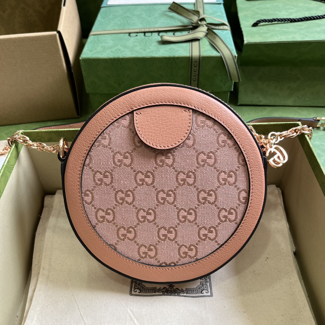G*u*i ophidia gg mini round shoulder bag