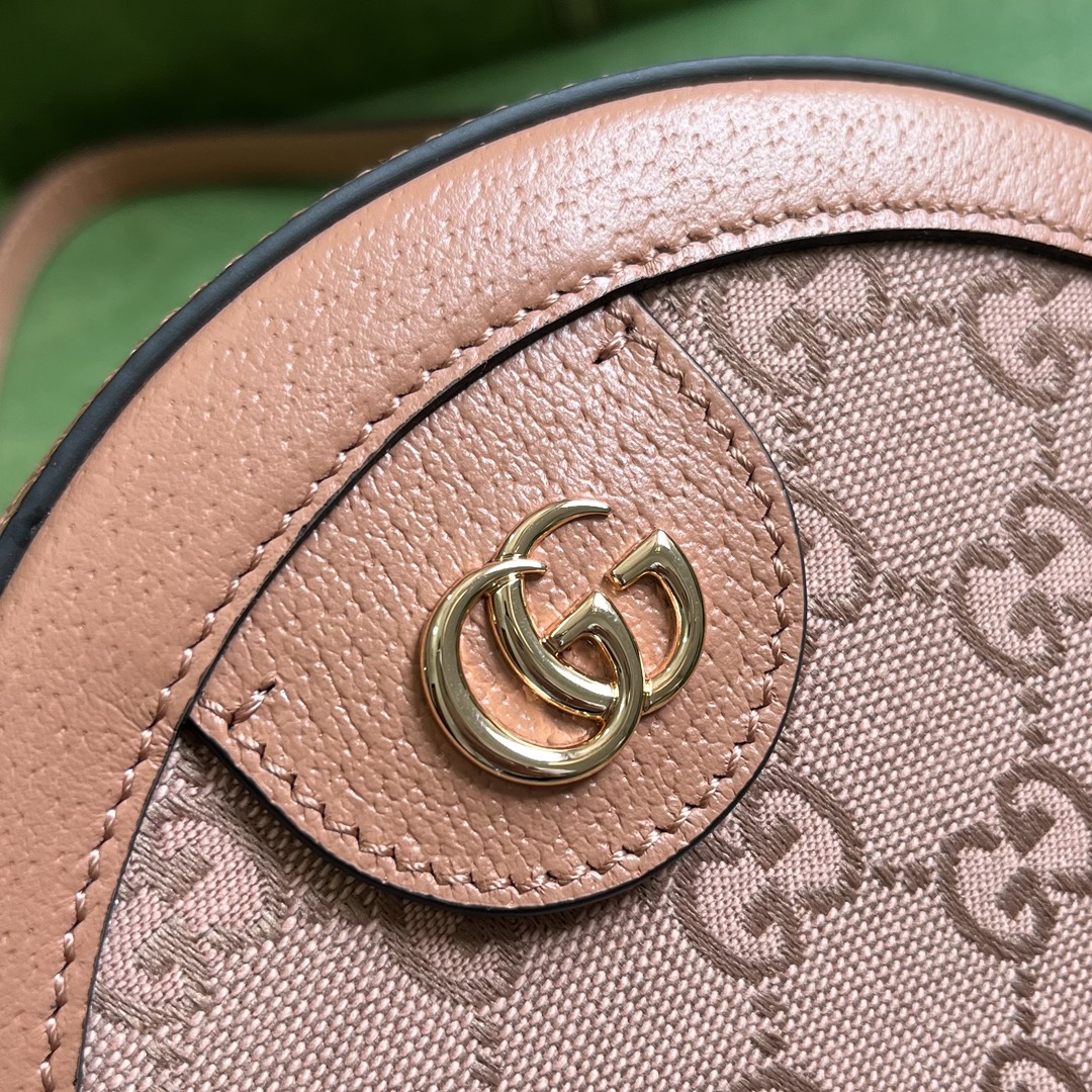 G*u*i ophidia gg mini round shoulder bag