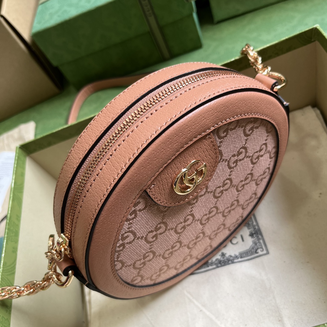 G*u*i ophidia gg mini round shoulder bag