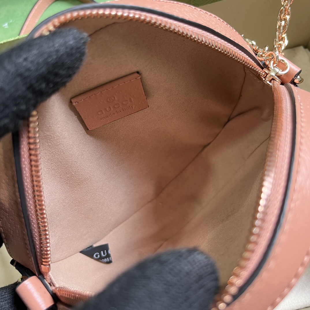 G*u*i ophidia gg mini round shoulder bag