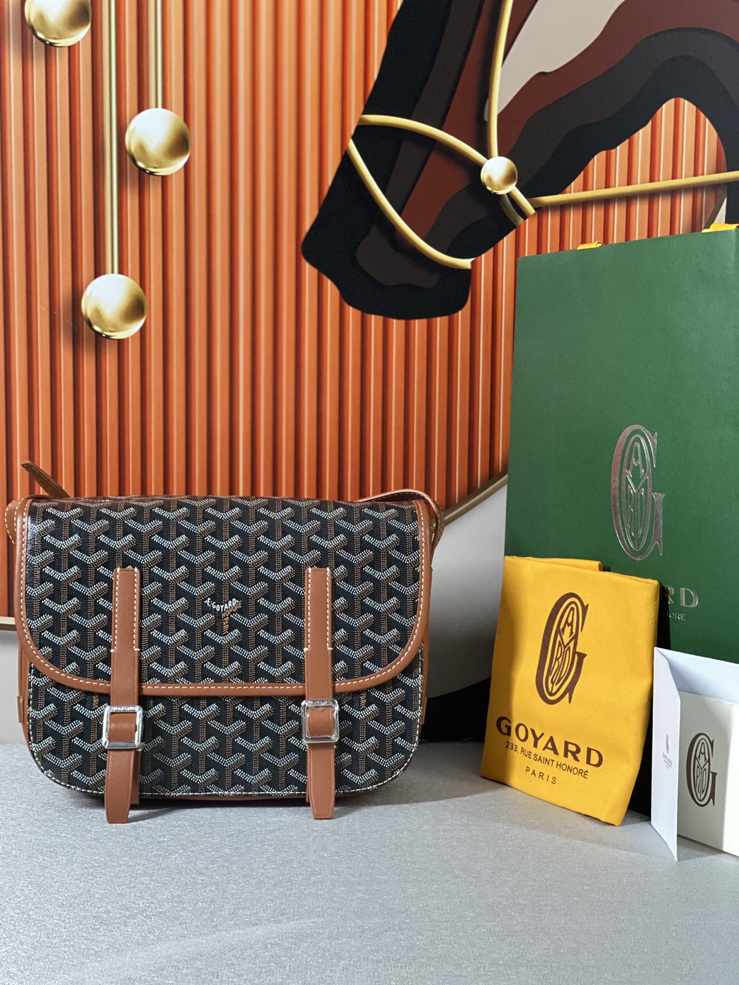 Go*ard belvedere messenger bag