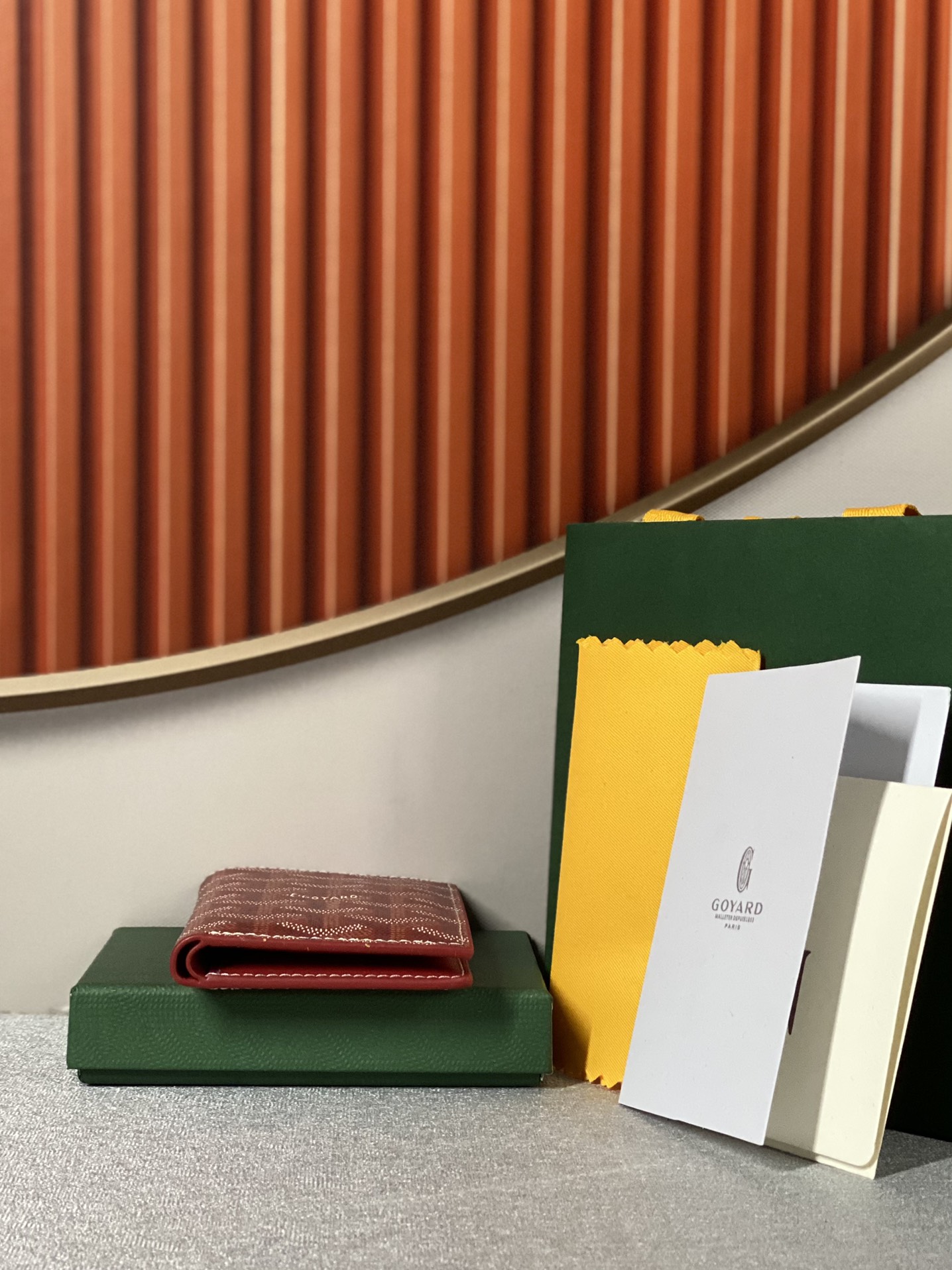 Go*ard saint-pierre card wallet
