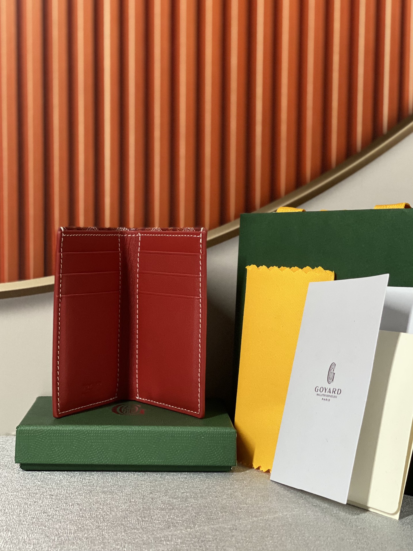 Go*ard saint-pierre card wallet