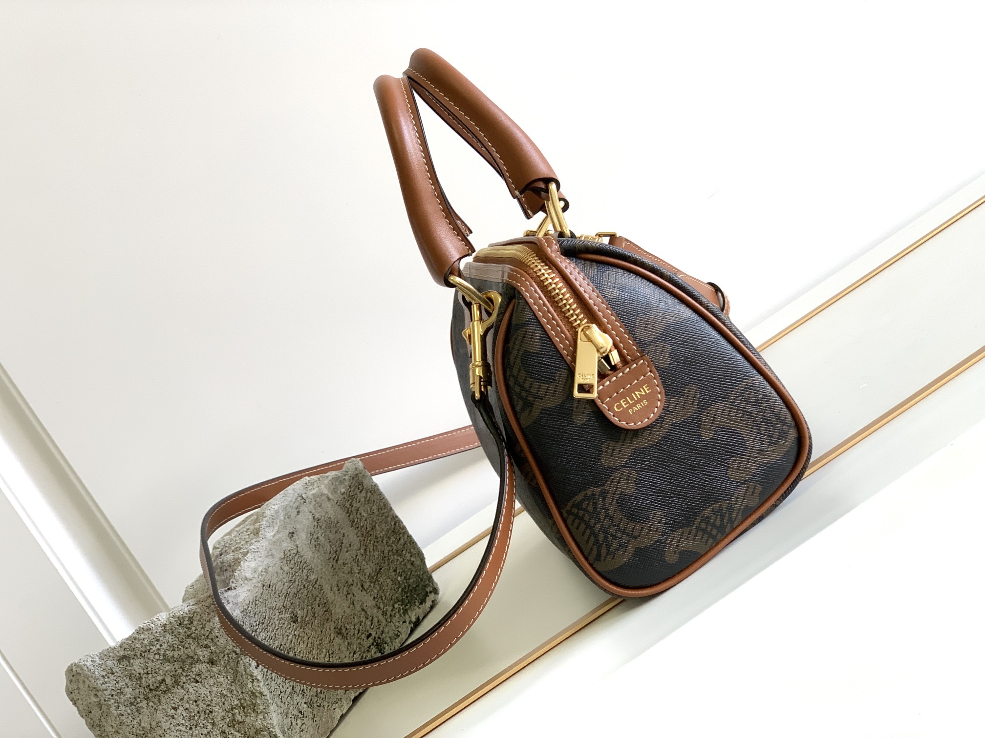 SMALL BOSTON CUIR TRIOMPHE