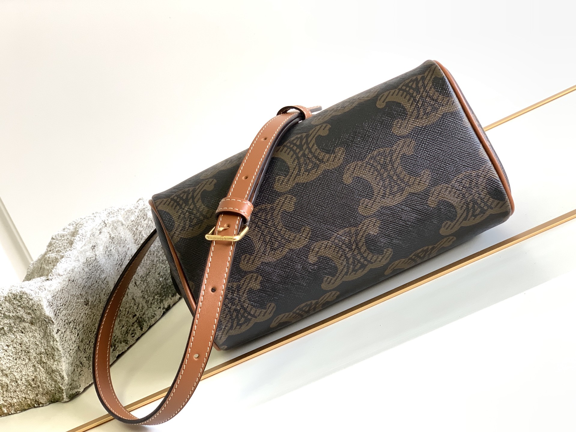 SMALL BOSTON CUIR TRIOMPHE