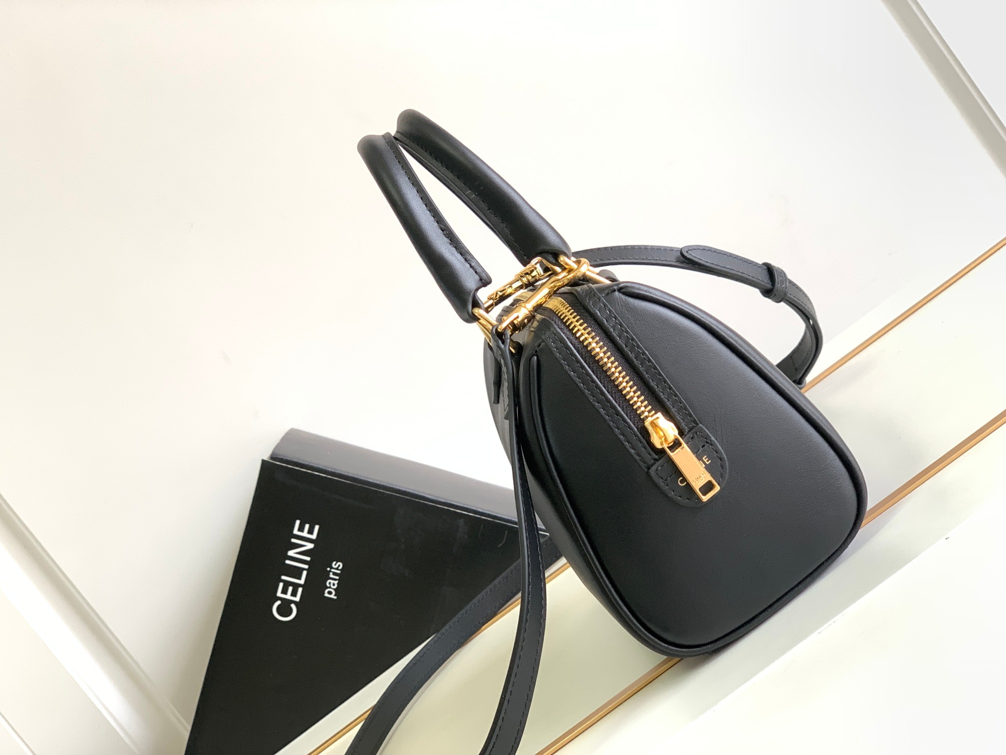 SMALL BOSTON CUIR TRIOMPHE