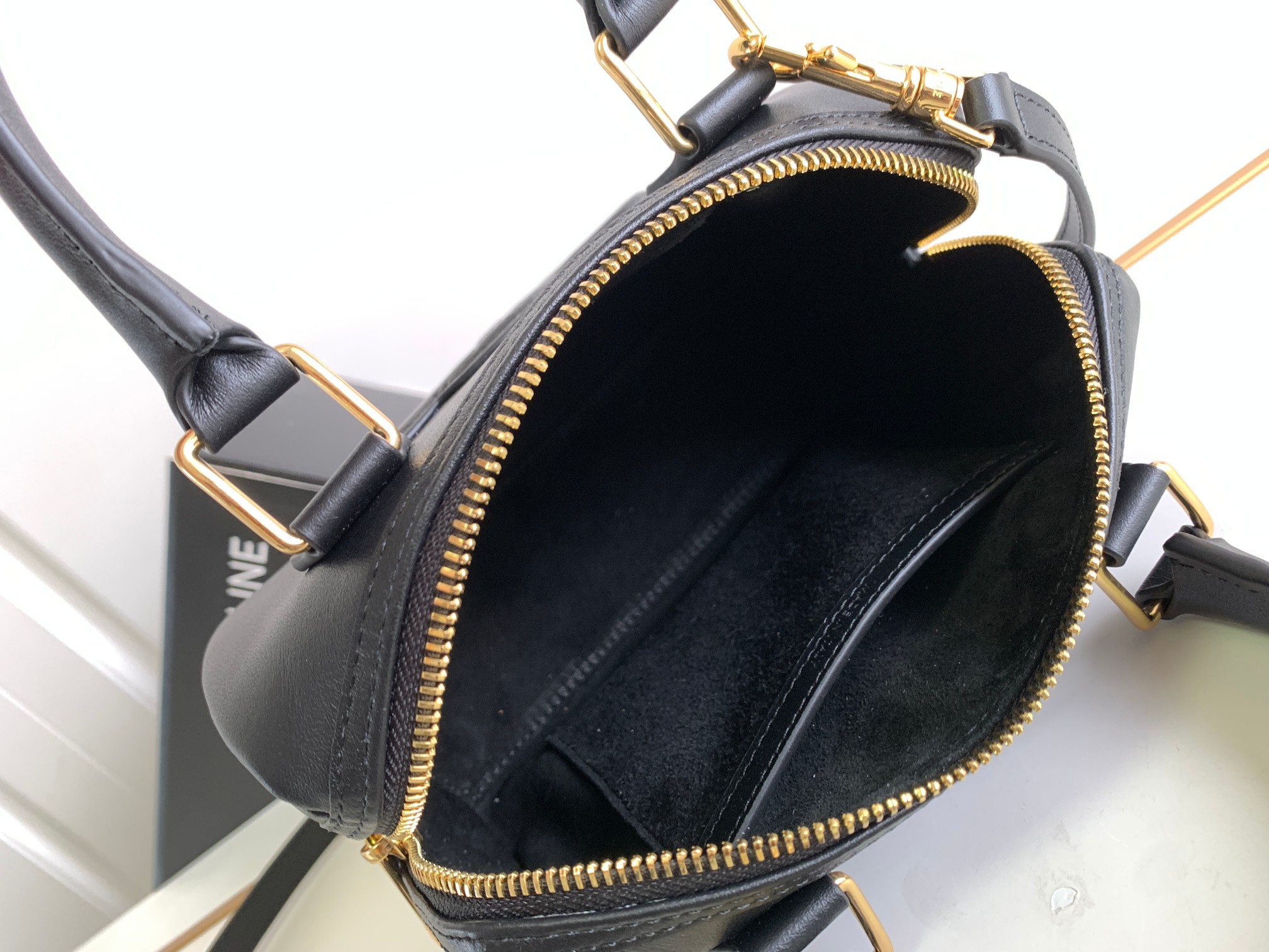 SMALL BOSTON CUIR TRIOMPHE