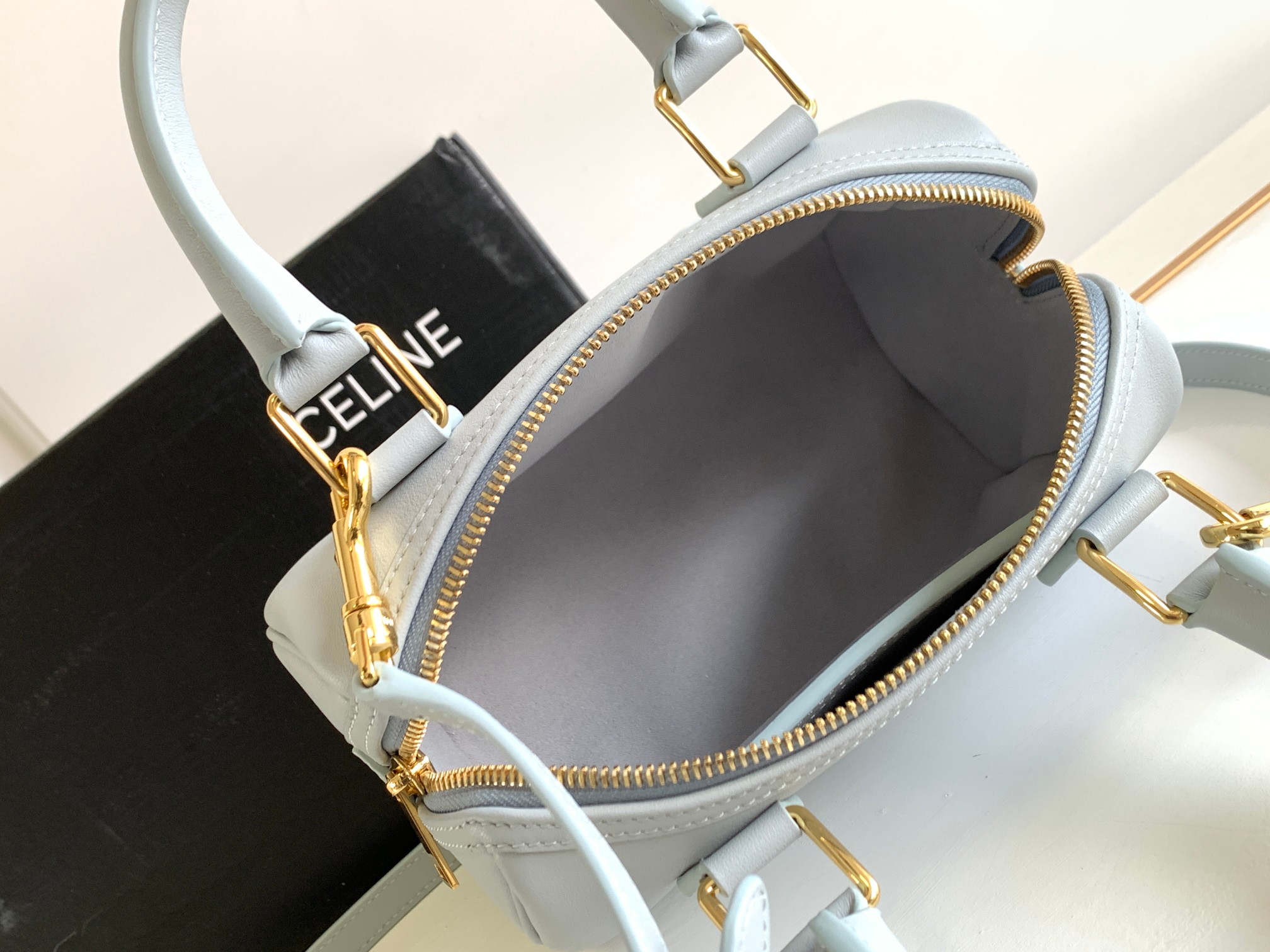 SMALL BOSTON CUIR TRIOMPHE