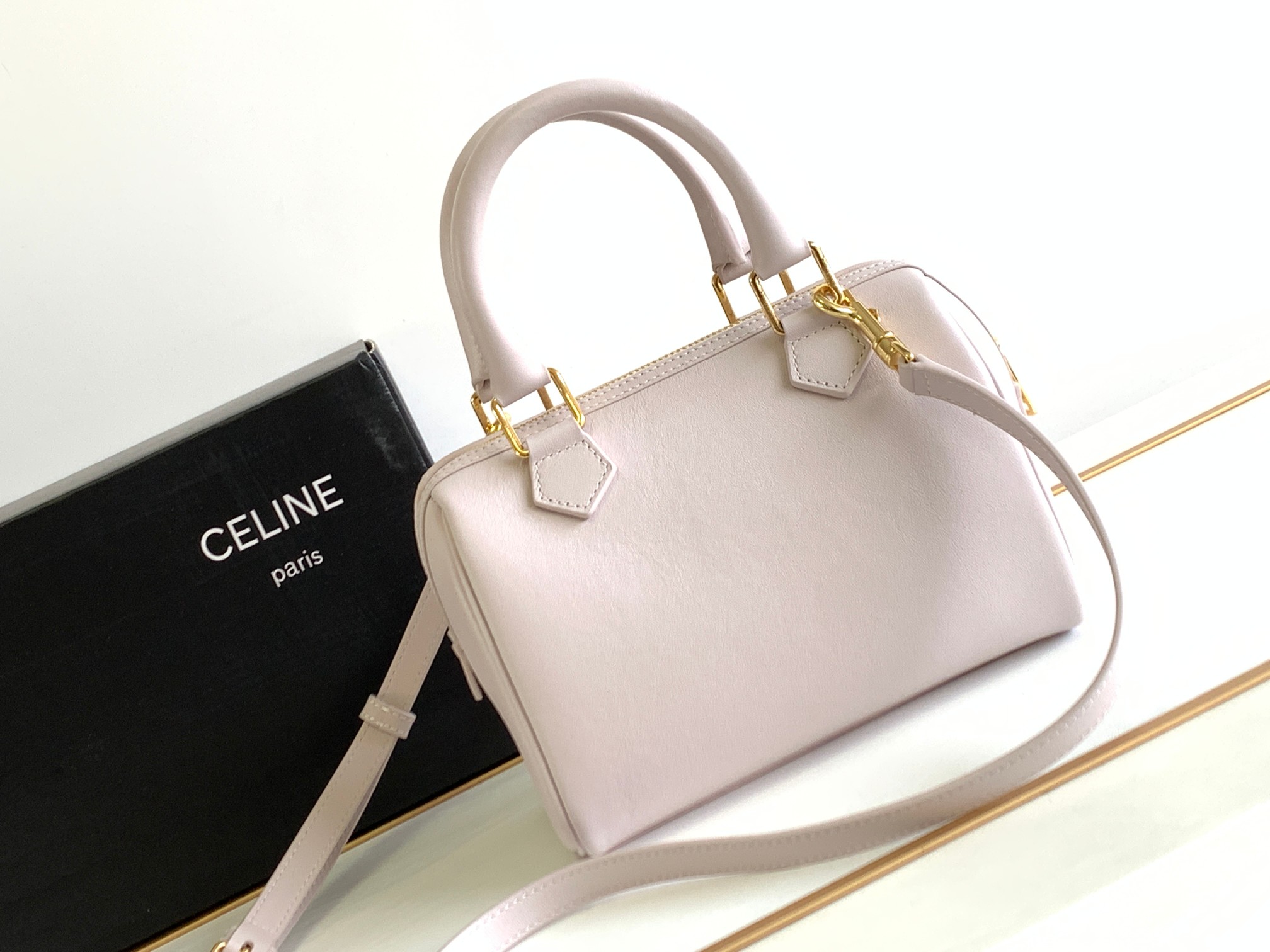 SMALL BOSTON CUIR TRIOMPHE
