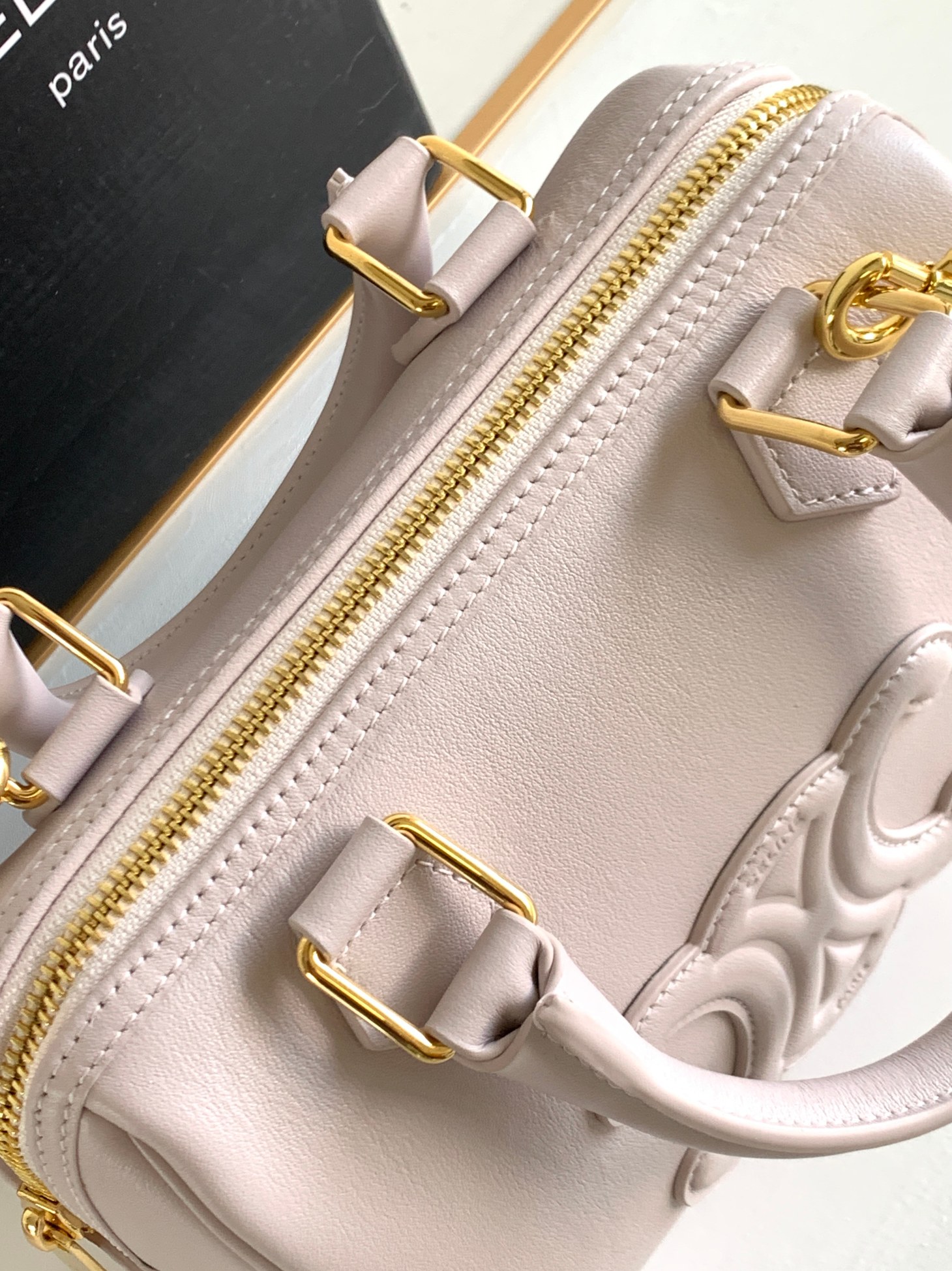 SMALL BOSTON CUIR TRIOMPHE